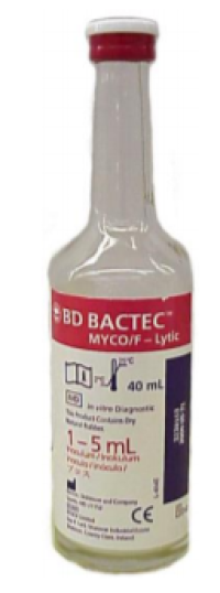 Supply #BC04 Myco/F Lytic Fungal Blood Culture Bottle Supply #BC04 Myco/F Lytic Fungal Blood Culture Bottle