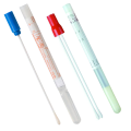 Supply #S02 Blue CultureSwab™ MaxV collection & transport or #S07 TransPorter® Transport Swab, Liquid Amies, Dual Swab, Double Plastic Shaft