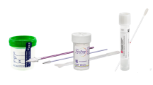 Supply # C01 or C02 ThinPrep® with broom, brush or spatula and Supply #S12 ESwab™ Specimen Collection and Transport System - White Cap and Supply #U02 90mL Sterile w/ Green Lid