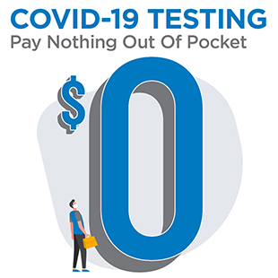 $0 out-of-pocket COVID-19 testing