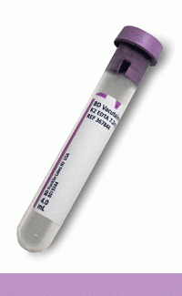 Supply #T02 - Lavender 4mL Blood Tube